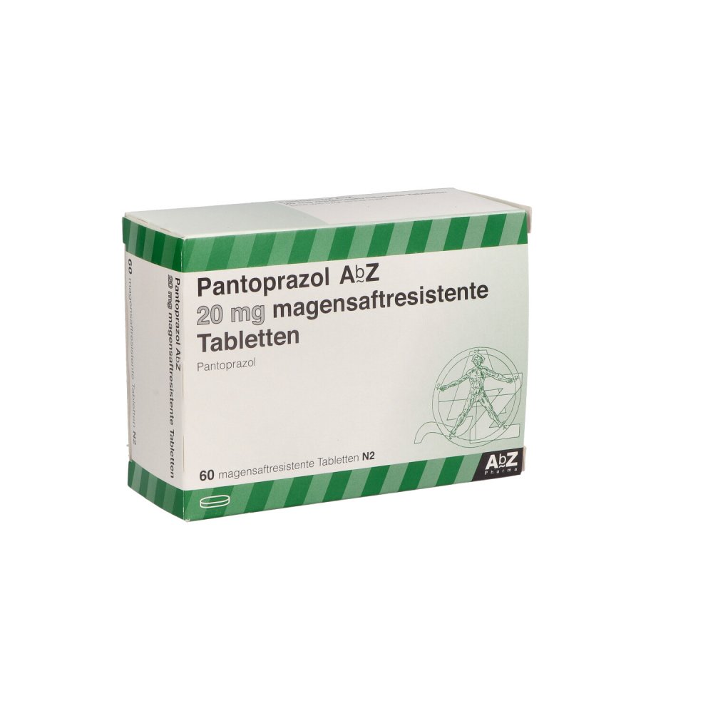 Pantoprazol Abz 20 Mg Magensaftres.Tabletten (60 stk)