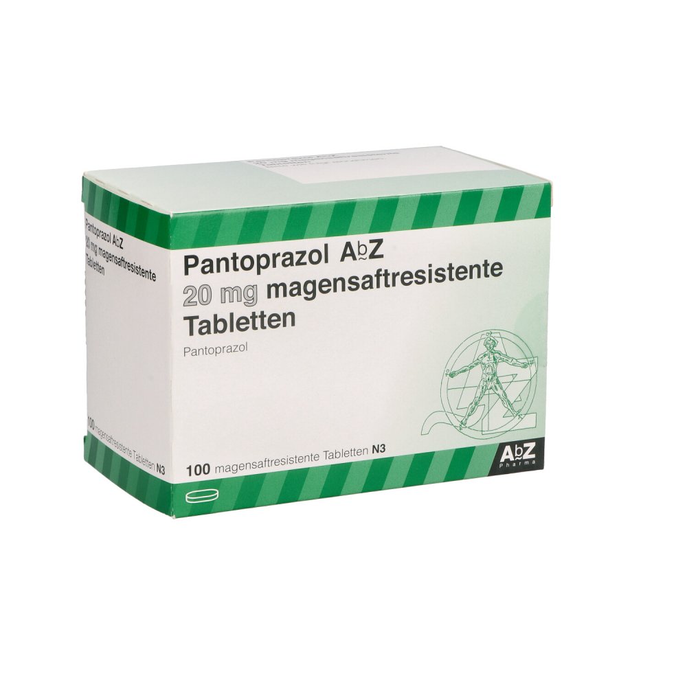 Pantoprazol Abz 20 Mg Magensaftres.Tabletten (100 stk)