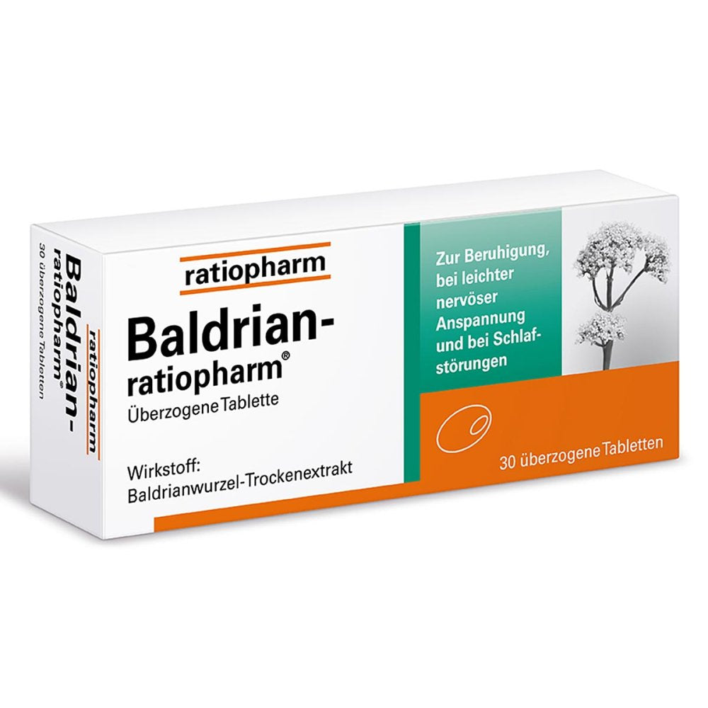 Baldrian-Ratiopharm Überzogene Tabletten (30 stk)