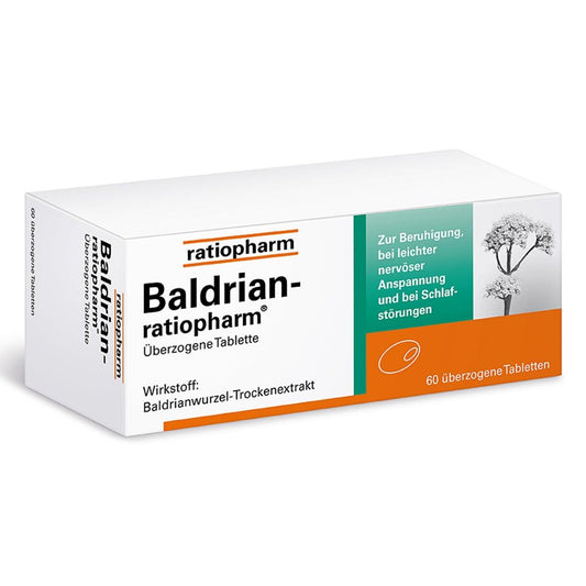 Baldrian-Ratiopharm Überzogene Tabletten (60 stk)