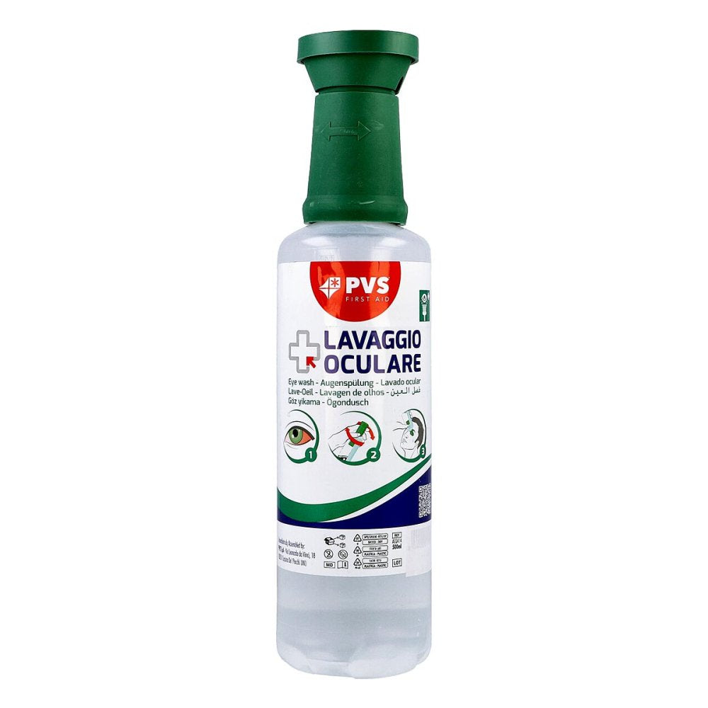 Das Produktfoto zeigt Augenspülflasche Ecolav Z.Einmalgebrauch Ste.500ml (500 ml) PZN 07063073