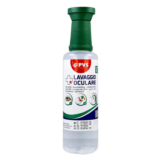 Das Produktfoto zeigt Augenspülflasche Ecolav Z.Einmalgebrauch Ste.500ml (500 ml) PZN 07063073
