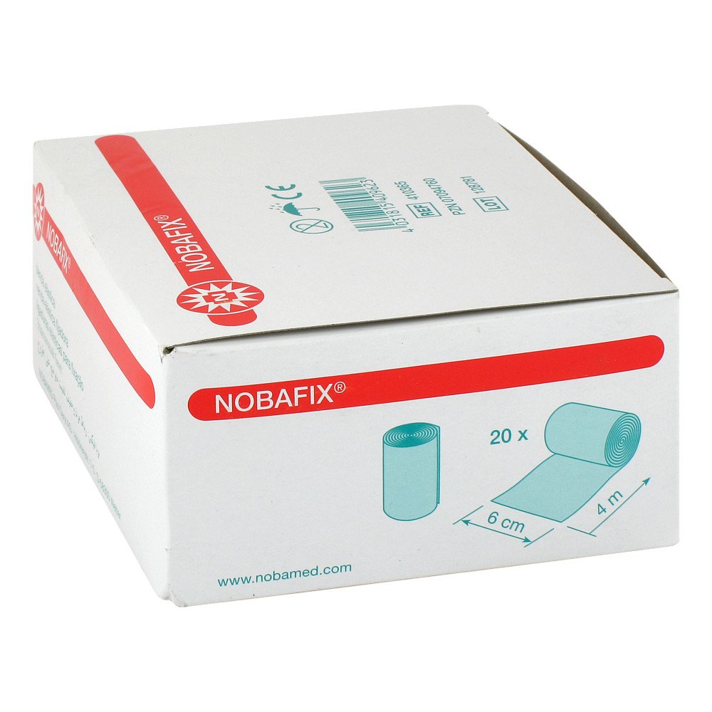 Nobafix Fixierbinden Elast.6 Cmx4 M (20 stk)