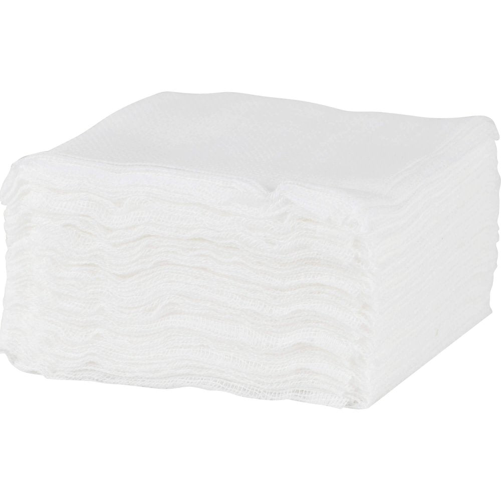 Das Produktfoto zeigt Mullkompressen 7,5x7,5 Cm Unsteril 16fach (100 stk) PZN 07099384