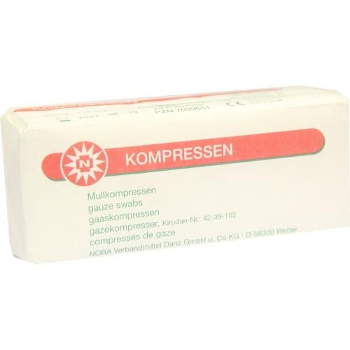 Das Produktfoto zeigt Mullkompressen 5x5 Cm Unsteril 8fach (100 stk) PZN 07099651