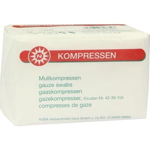 Mullkompressen 7,5x7,5 Cm Unsteril 8fach (100 stk)