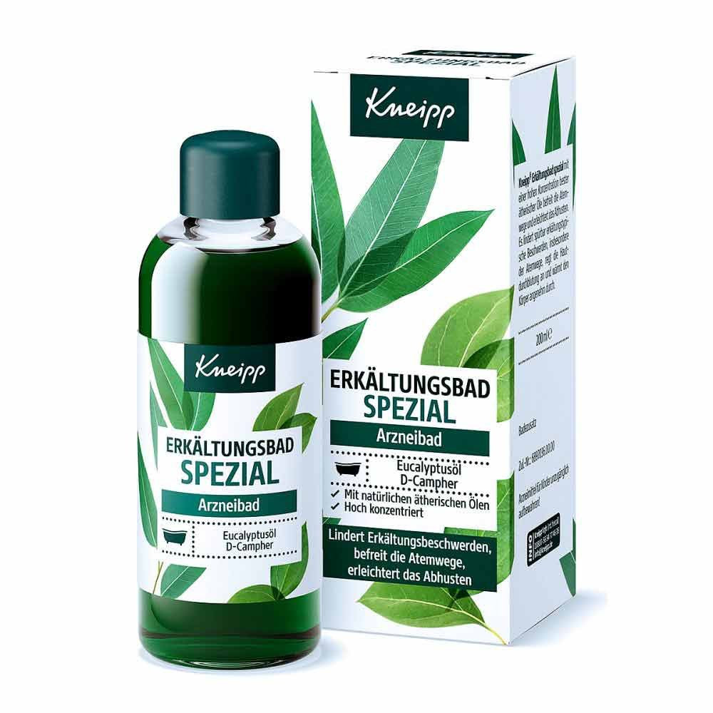 Das Produktfoto zeigt Kneipp Erkältungsbad Spezial (200 ml) PZN 07107244