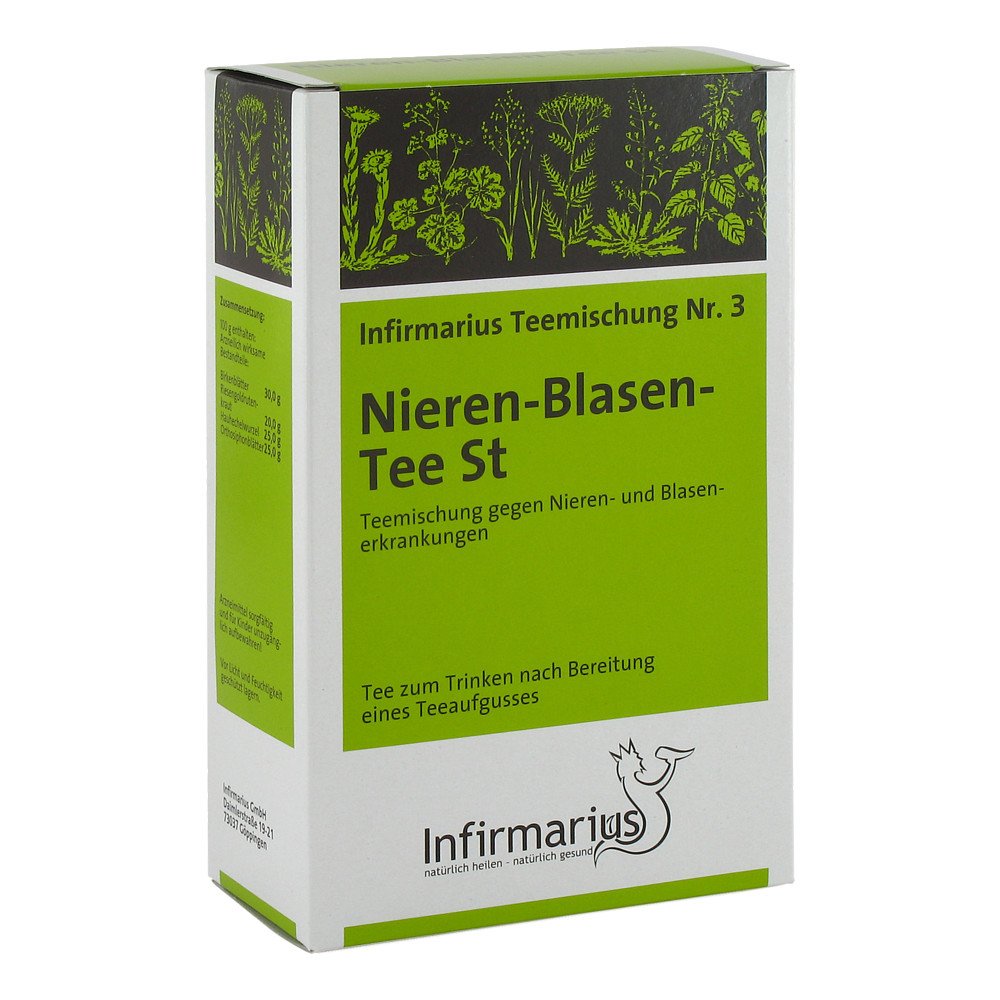 Das Produktfoto zeigt Nieren Blasen Tee St Nr.3 (100 g) PZN 07110453