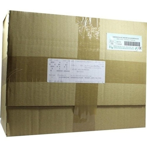 Das Produktfoto zeigt Überschuhe Mehrfachgebrauch Cpe/Vlies (100 stk) PZN 07120598