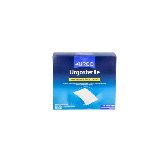 Das Produktfoto zeigt Urgosterile Wundverband 90x100 Mm Steril (50 stk) PZN 07136180