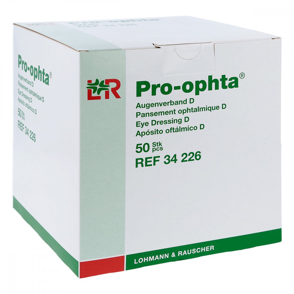 Pro-Ophta Augenverband D (50 stk)