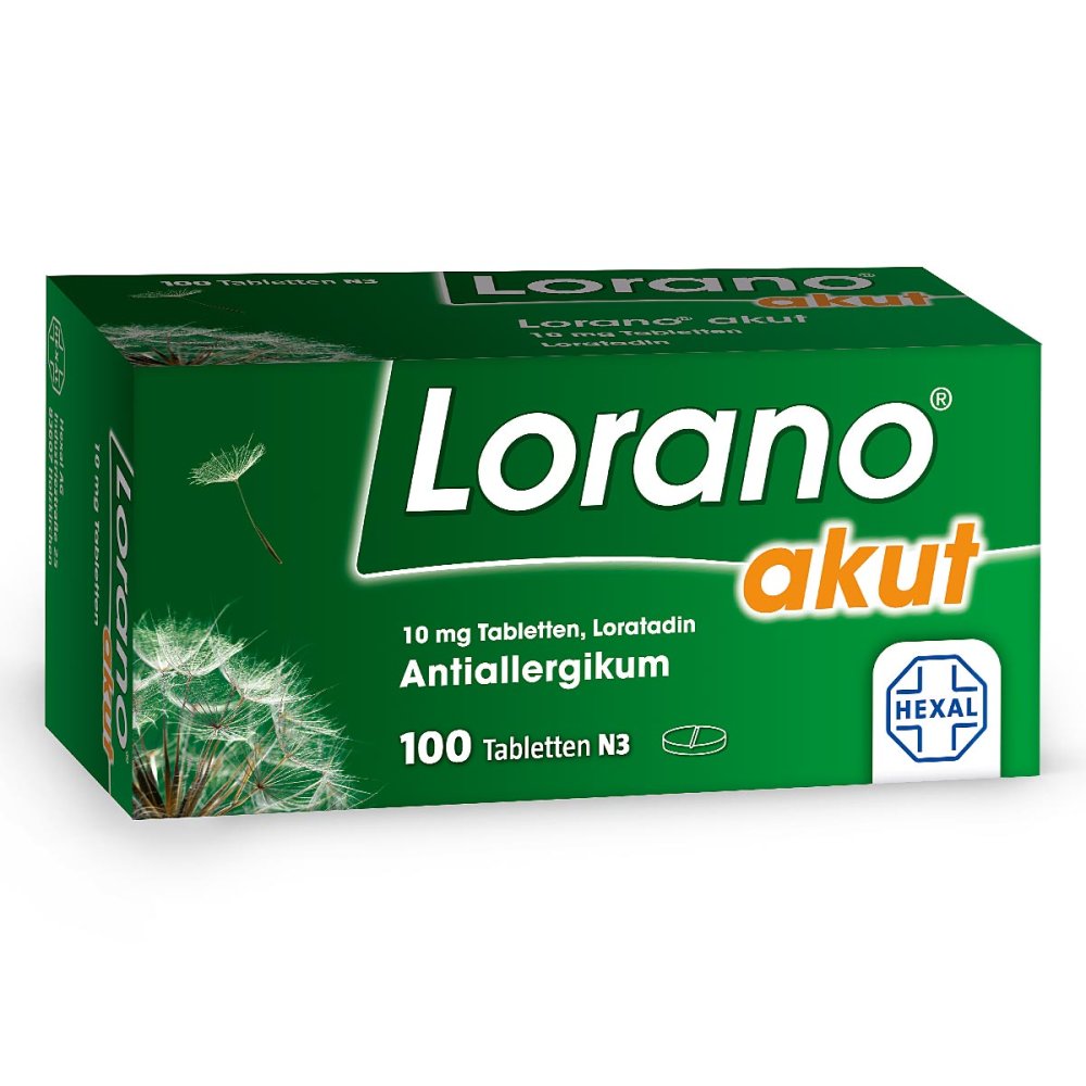 Lorano Akut Tabletten (100 stk)
