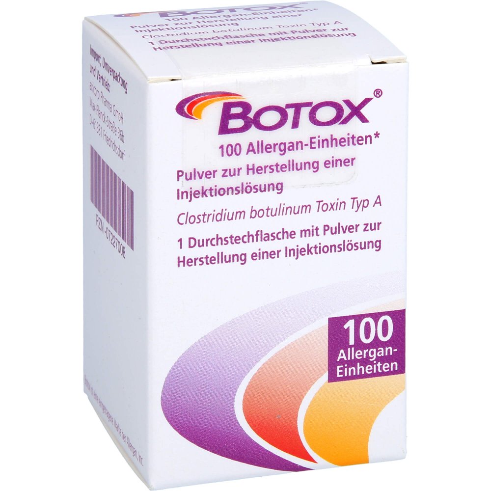 Botox 100 Allergan-Einheiten Plv.Z.Her.E.Inj.-Lsg. (1 stk)