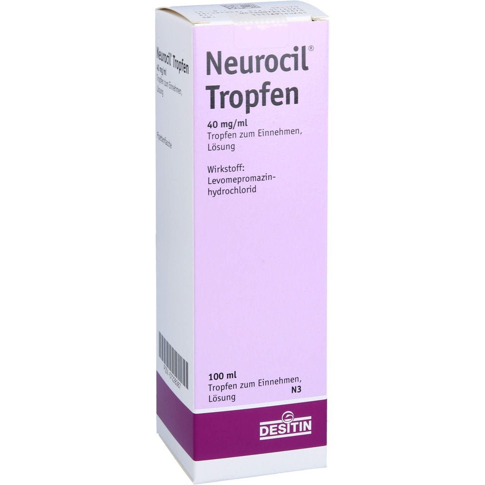 Das Produktfoto zeigt Neurocil Pipettenflasche Tropfen Zum Einnehmen (100 ml) PZN 07228367