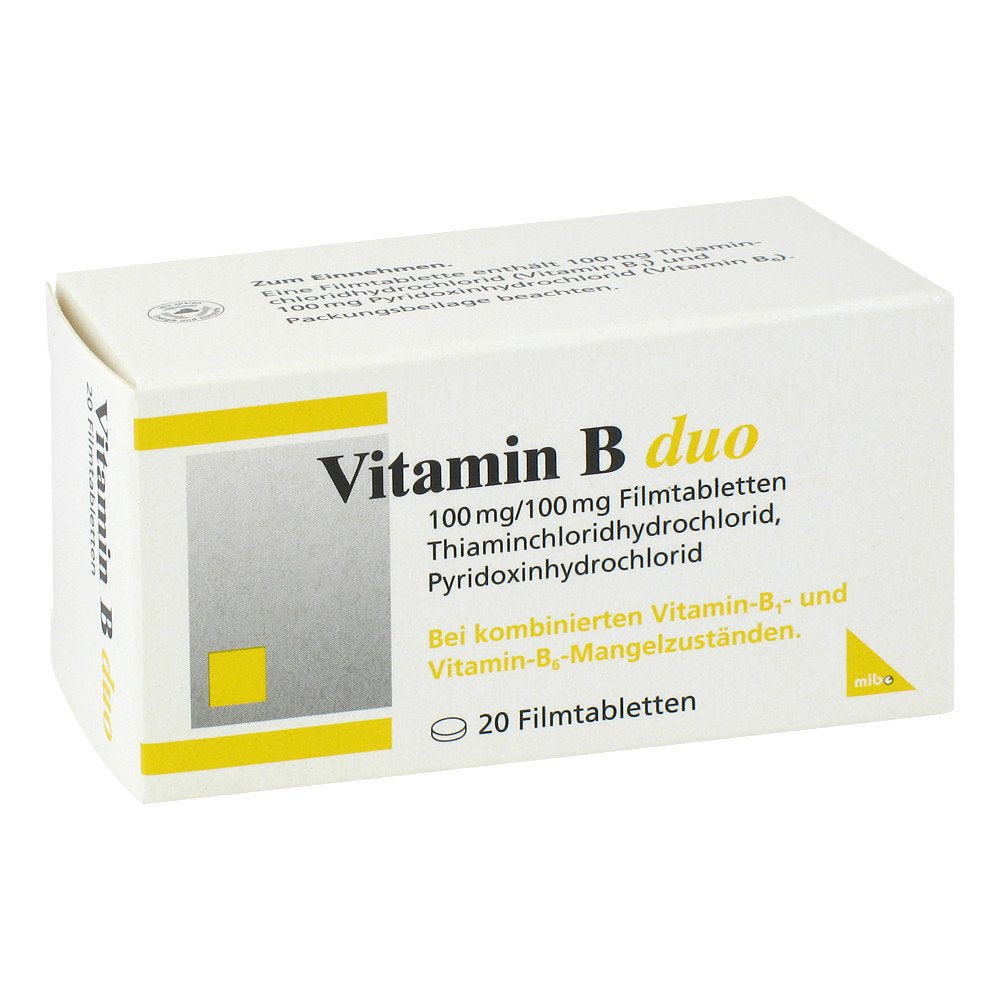 Vitamin B Duo Filmtabletten (20 stk)