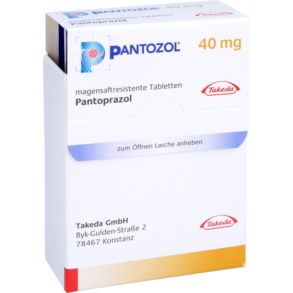 Das Produktfoto zeigt Pantozol 40 Mg Magensaftresistente Tabletten (28 stk) PZN 07265210