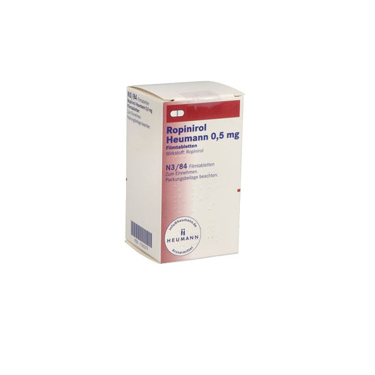 Ropinirol Heumann 0,5 Mg Filmtabletten (84 stk)