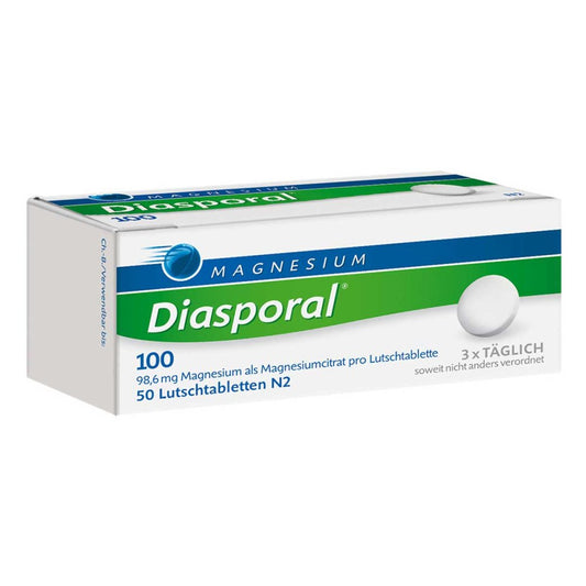 Magnesium Diasporal 100 Lutschtabletten (50 stk)