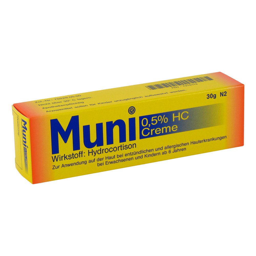 Muni 0,5% Hc Creme (30 g)