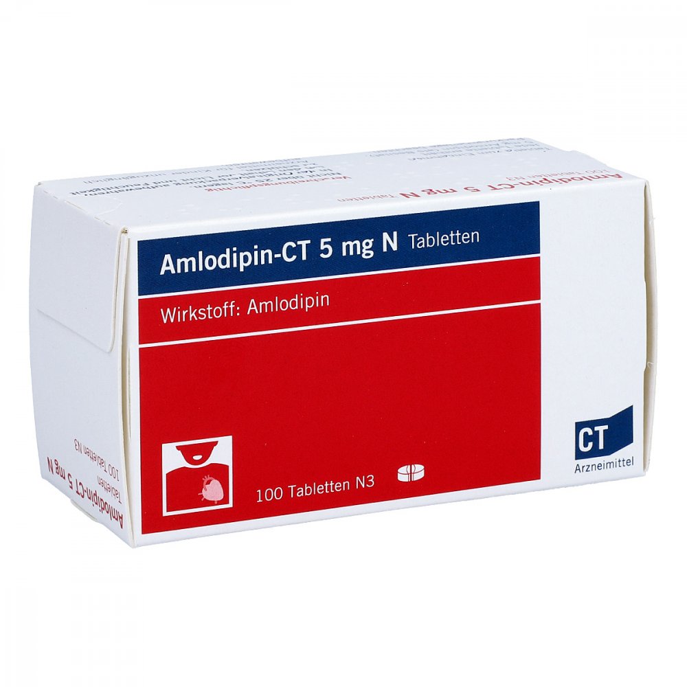Amlodipin-Ct 5 Mg N Tabletten (100 stk)