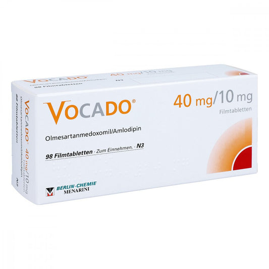 Vocado 40 Mg/10 Mg Filmtabletten (98 stk)