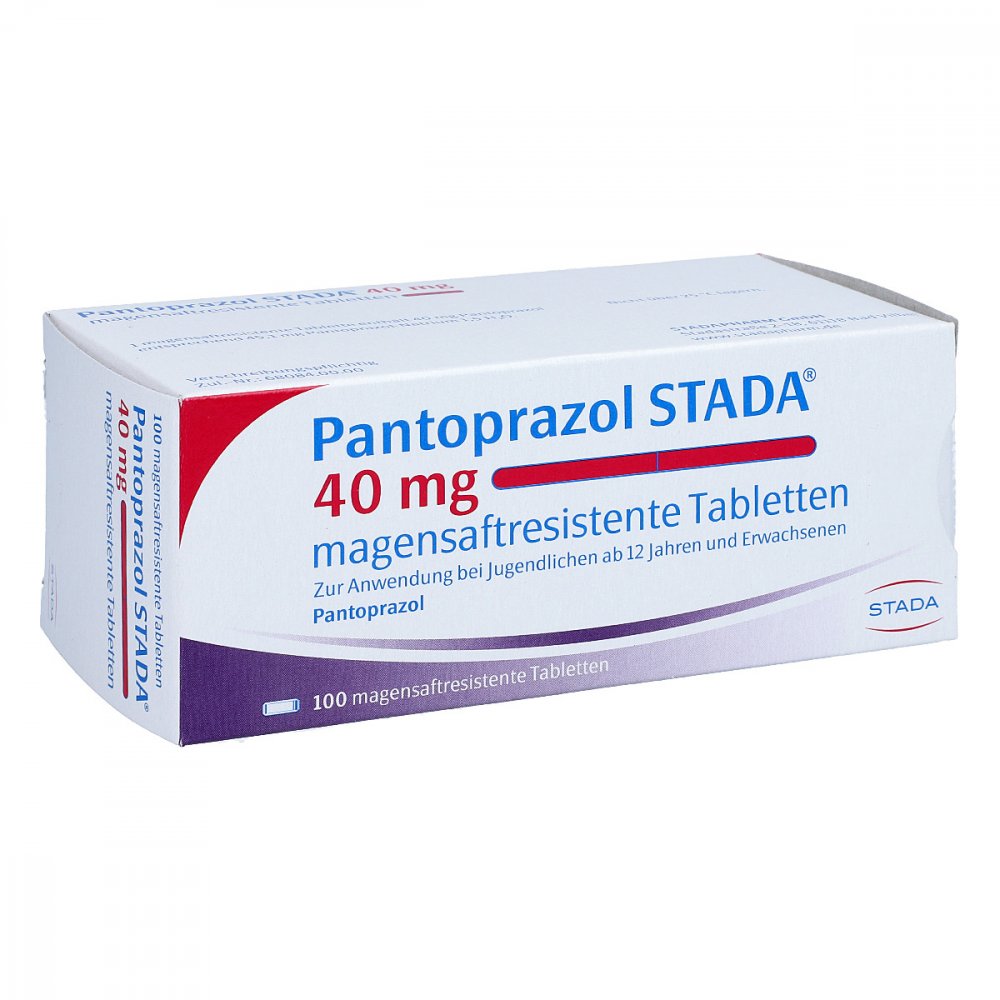 Pantoprazol Stada 40 Mg Magensaftres.Tabletten (100 stk)