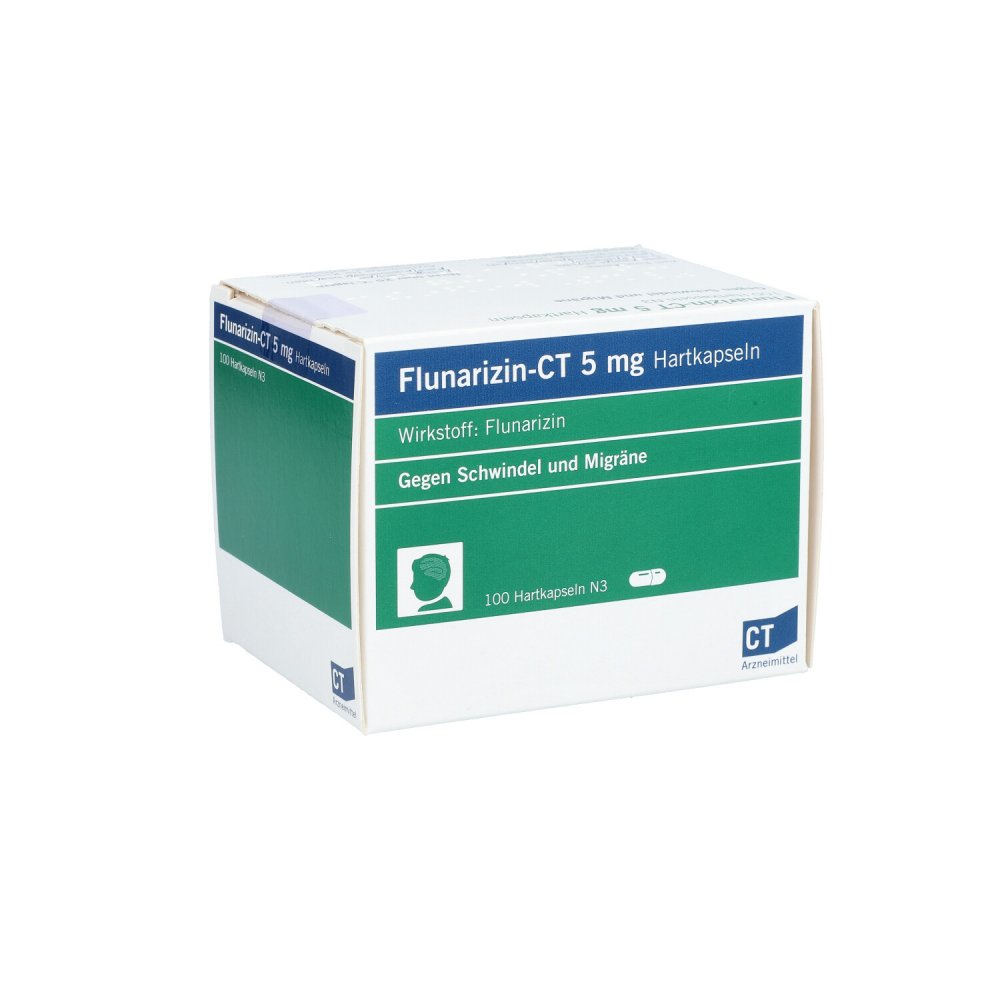 Flunarizin-Ct 5 Mg Hartkapseln (100 stk)