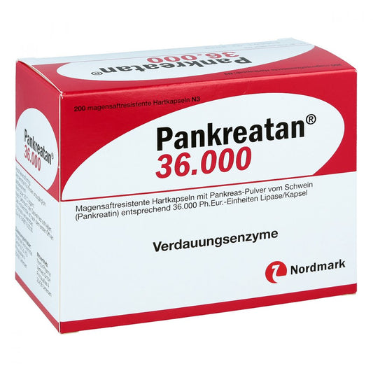 Pankreatan 36.000 Magensaftresistente Hartkapseln (200 stk)