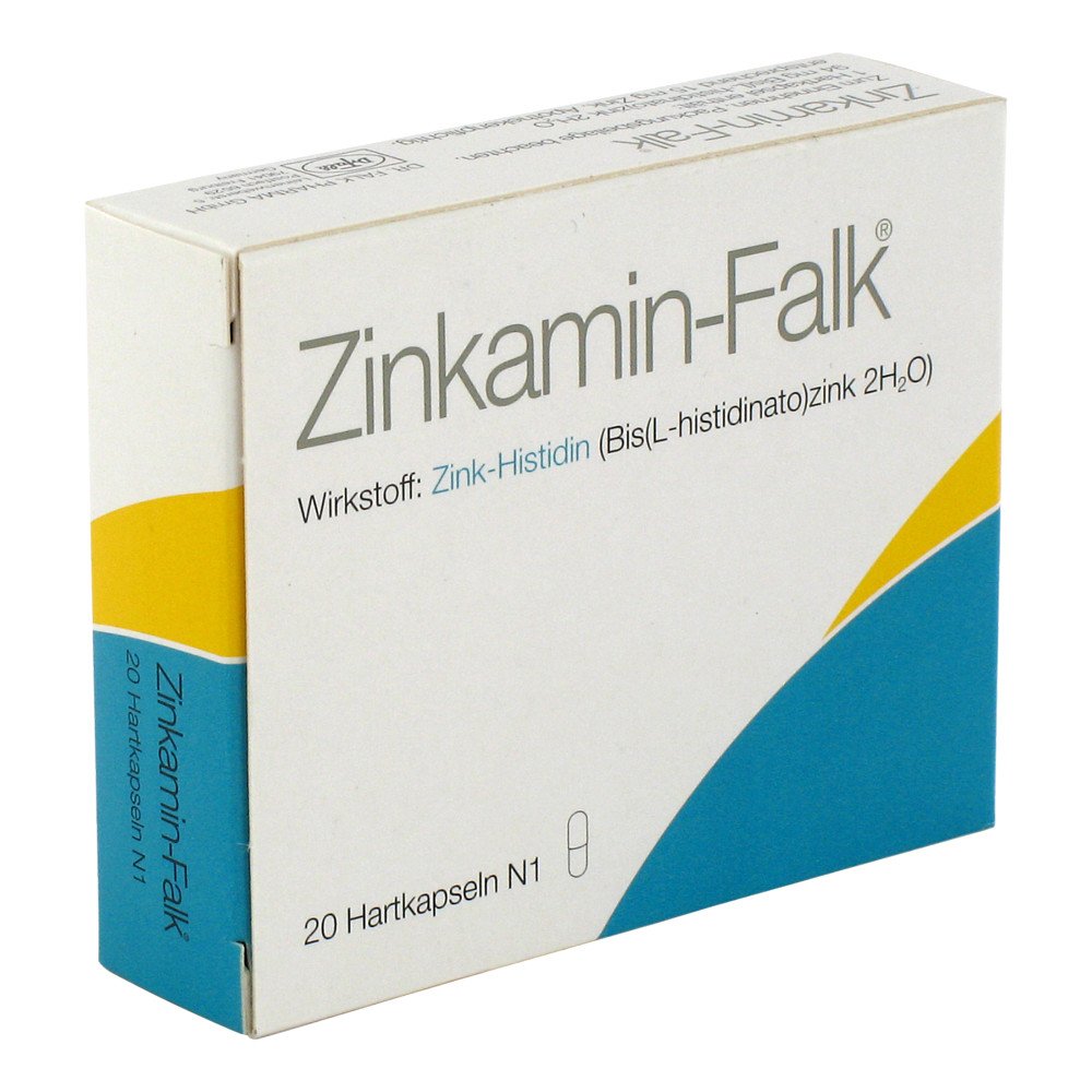 Zinkamin Falk 15 Mg Hartkapseln (20 stk)