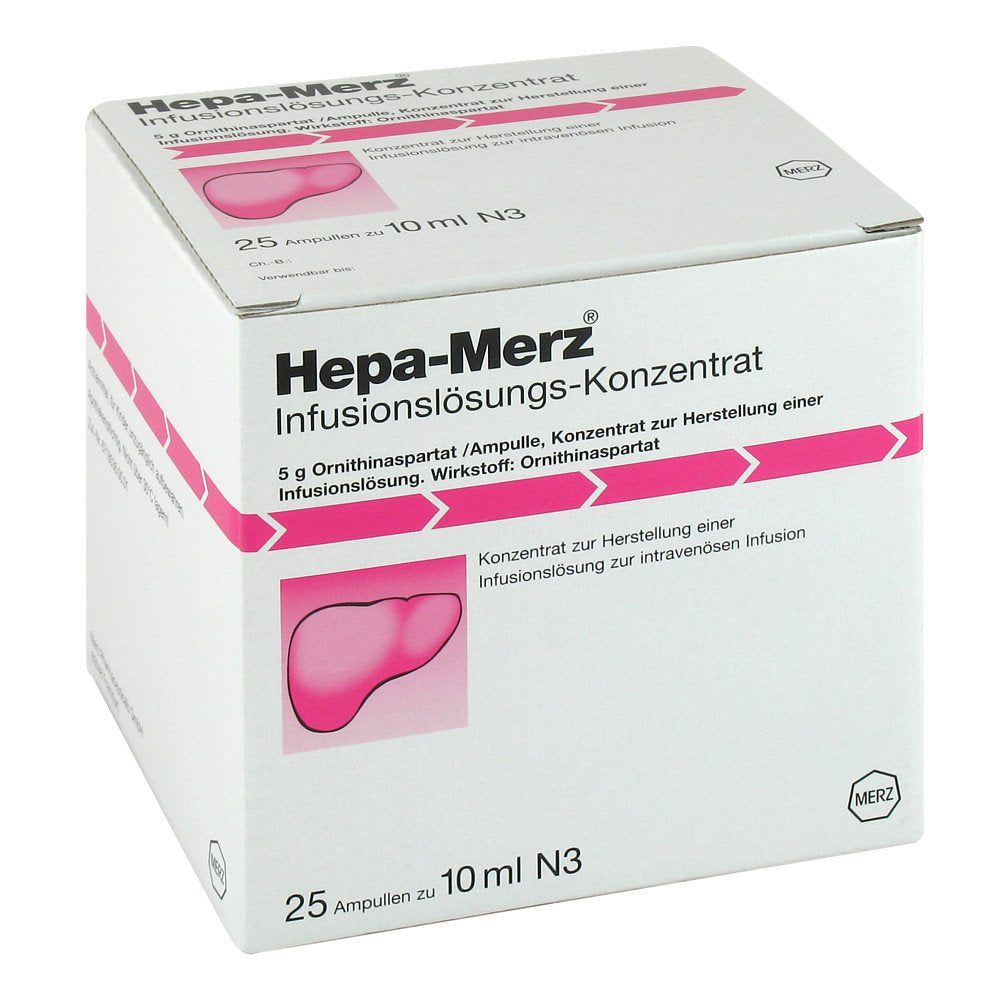 Hepa-Merz Infusionslösungs-Konzentrat Ampullen (25X10 ml)