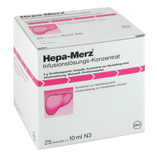 Hepa-Merz Infusionslösungs-Konzentrat Ampullen (25X10 ml)