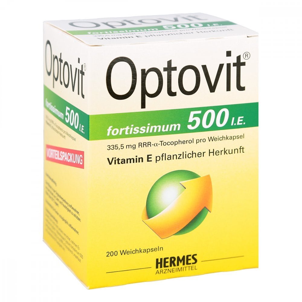 Optovit Fortissimum 500 Kapseln (200 stk)
