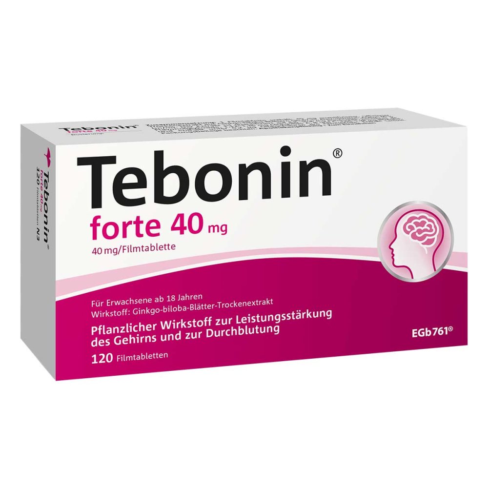 Tebonin Forte 40 Mg Filmtabletten (120 stk)
