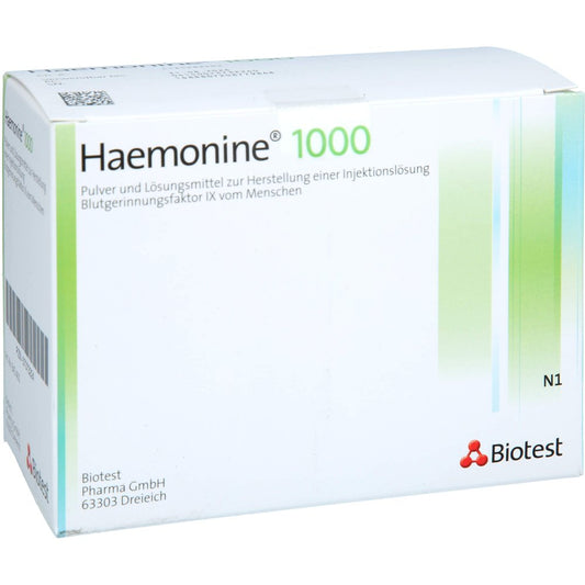 Haemonine 1000 Plv.U.Lösungsm.Z.Her.E.Inj.-Lsg. (1 stk)