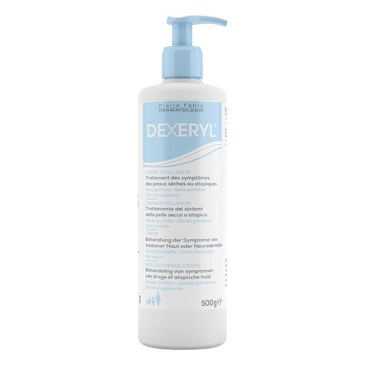 Das Produktfoto zeigt Dexeryl Creme (500 g) PZN 07379385