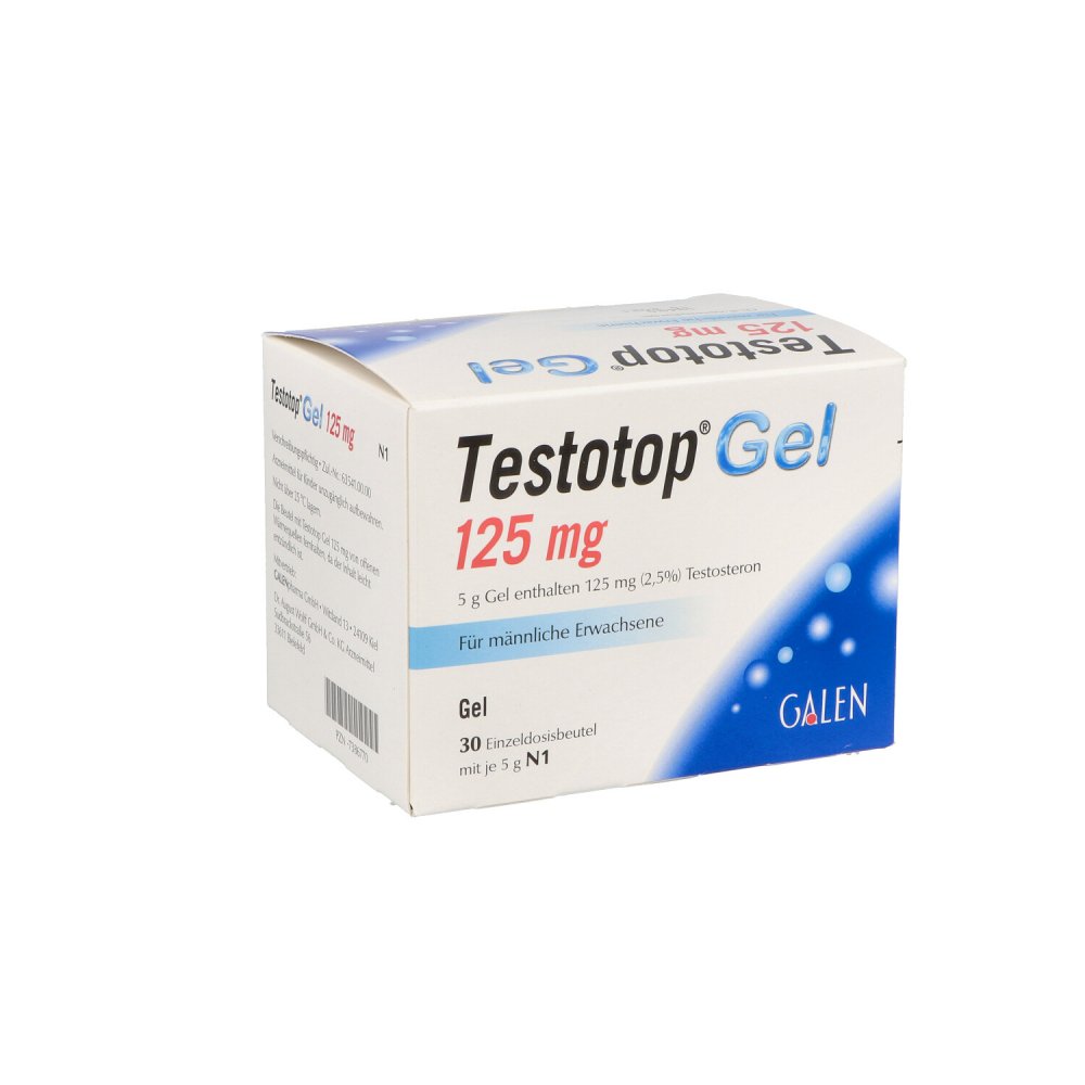 Testotop Gel 125 Mg (30 stk)