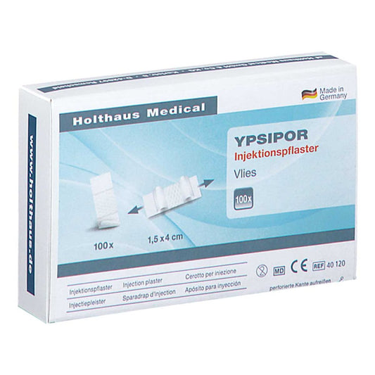 Das Produktfoto zeigt Injektionspflaster Ypsipor 1,5x4 Cm (100 stk) PZN 07387999