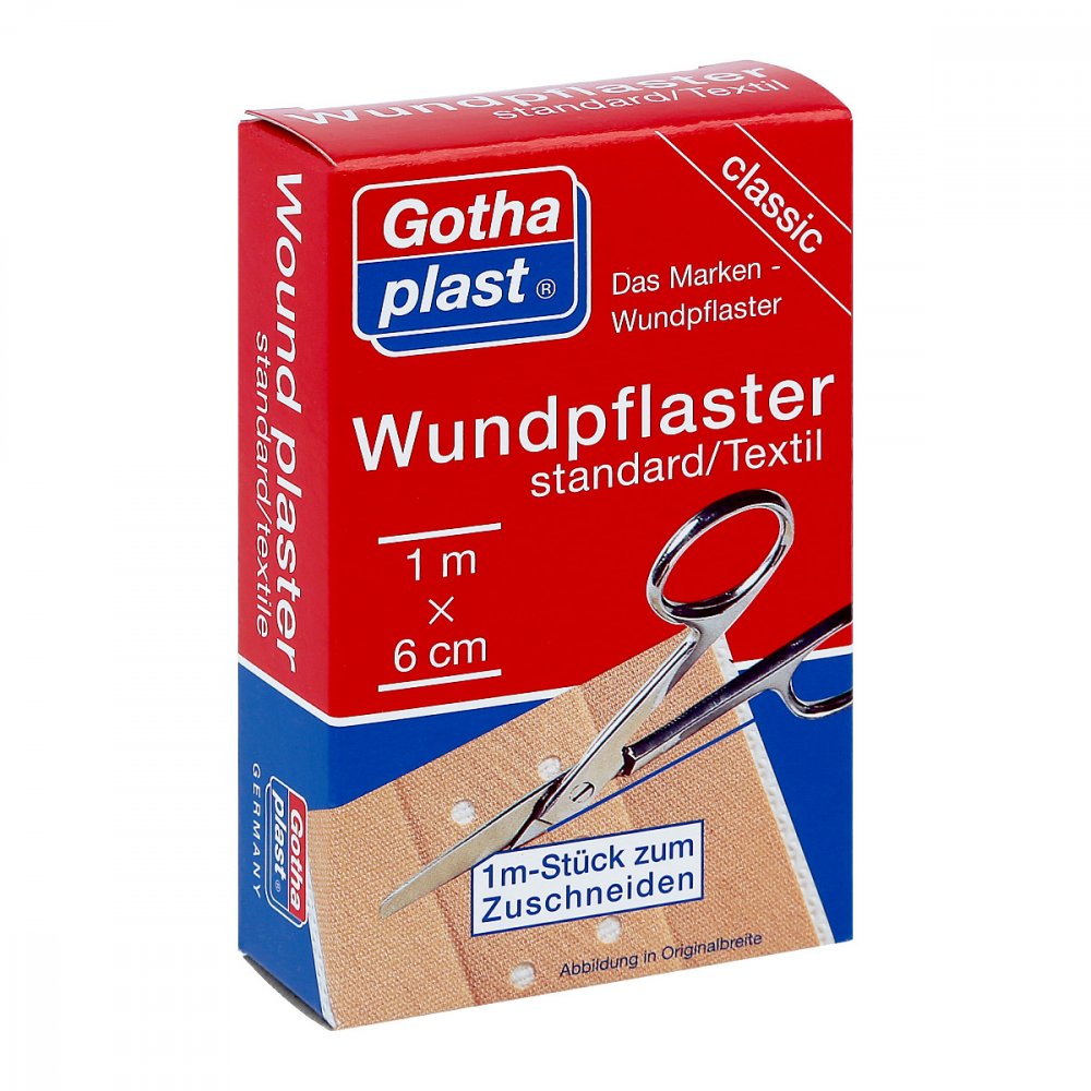 Das Produktfoto zeigt Gothaplast Wundpfl.Stand.6 Cmx1 M (1 stk) PZN 07393089