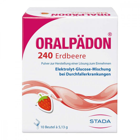Oralpädon 240 Erdbeere Btl. Pulver (10 stk)