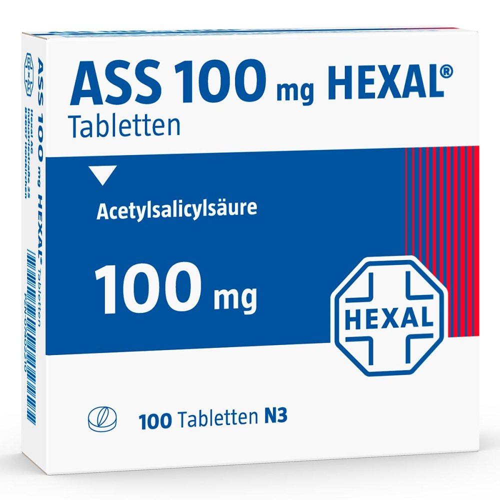 Ass 100 Mg Hexal Tabletten (100 stk)