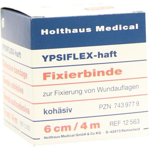 Das Produktfoto zeigt Fixierbinde Ypsiflex Haft 6 Cmx4 M (1 stk) PZN 07439779