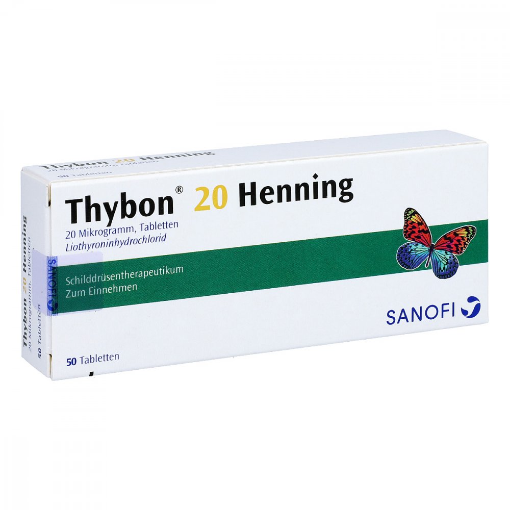 Thybon 20 Henning Tabletten (50 stk)