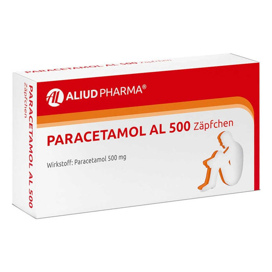 Paracetamol Al 500 Suppositorien (10 stk)