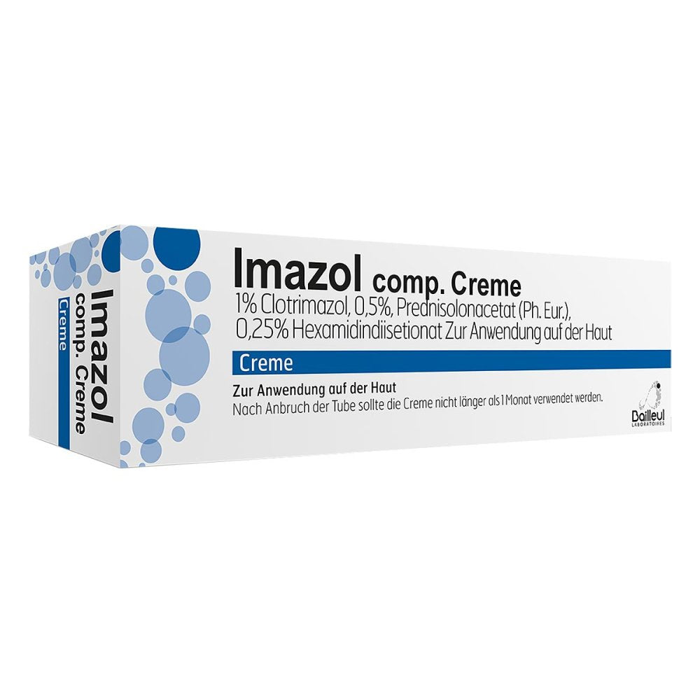 Das Produktfoto zeigt Imazol Comp.Creme (20 g) PZN 07518763