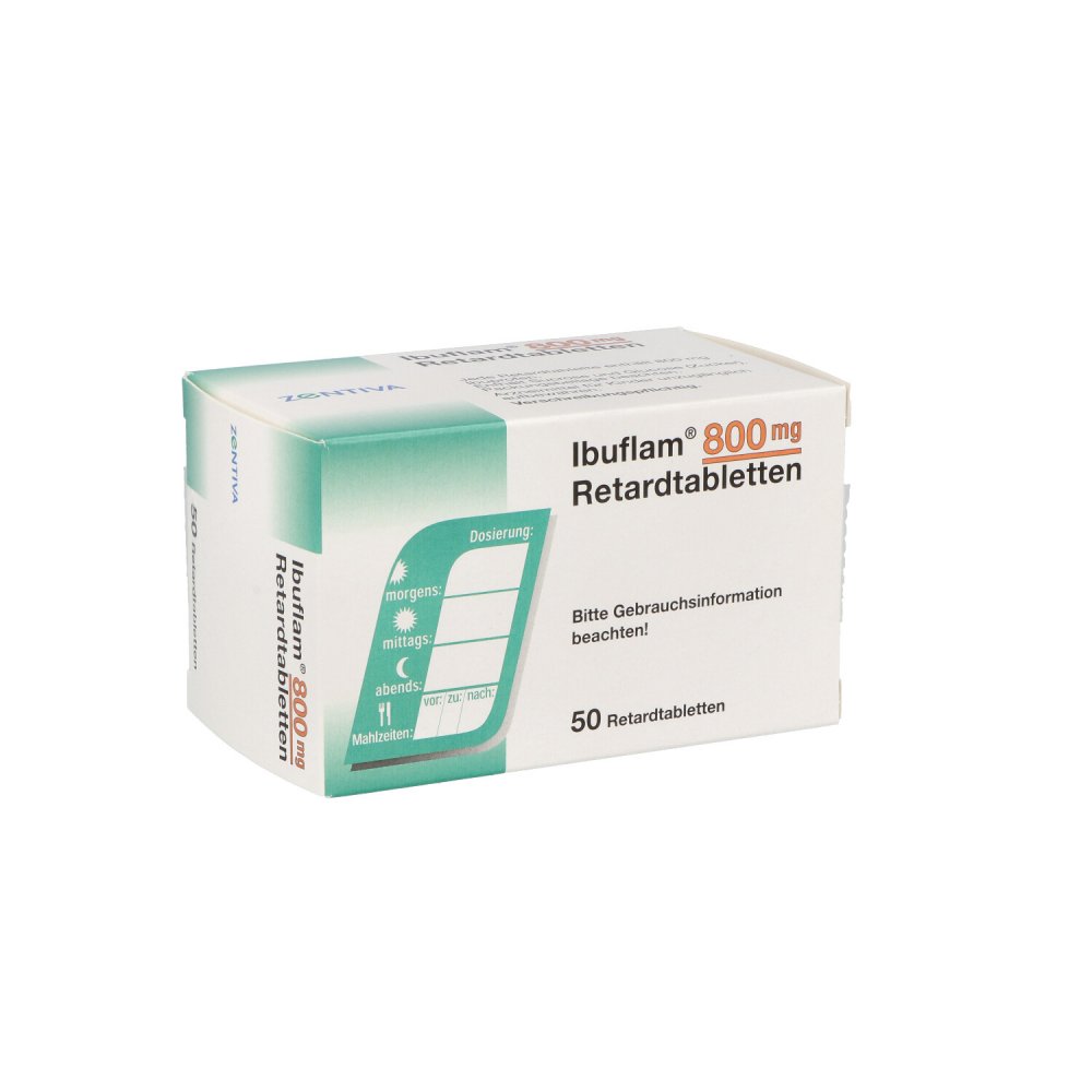 Ibuflam 800 Mg Retardtabletten (50 stk)