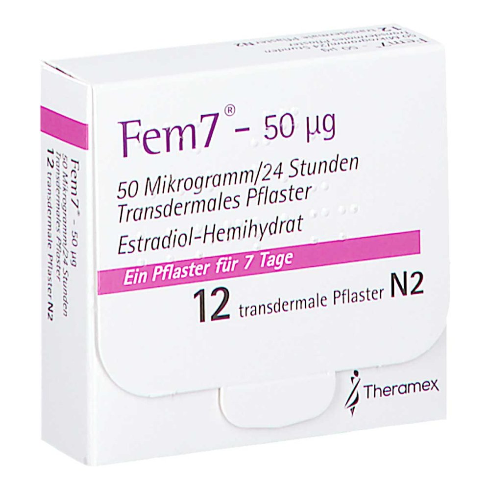 Fem7 50 Μg Transdermale Pflaster (12 stk)