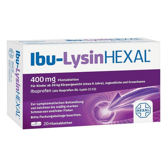 Ibu-Lysinhexal Filmtabletten (20 stk)