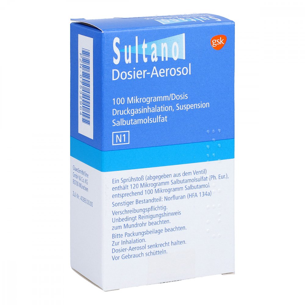 Sultanol Dosier Aerosol 200 Hub (1 stk)