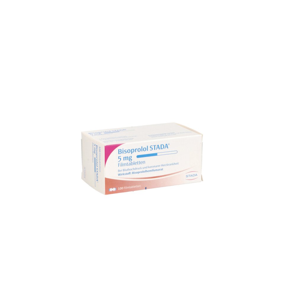 Bisoprolol Stada 5 Mg Filmtabletten (100 stk)