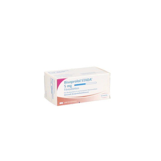Bisoprolol Stada 5 Mg Filmtabletten (100 stk)